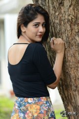 Chandini Chowdary at Howrah Bridge Movie Trailer Launch